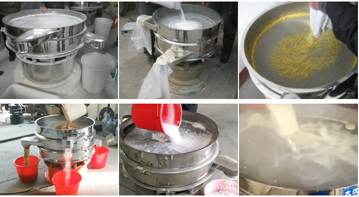 豆?jié){振動(dòng)篩可適用于化工行業(yè)、食品行業(yè)、冶金礦業(yè)、公害處理等行業(yè)