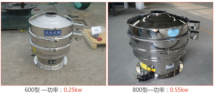食品振動(dòng)篩同種材質(zhì)有不同大小的型號(hào)，而型號(hào)的不同就會(huì)影響價(jià)格。