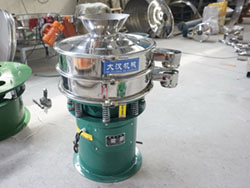 600型帶料斗，底框加高圓形篩