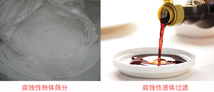 PP材質(zhì)塑料篩分機(jī)整機(jī)可篩分物料特性。